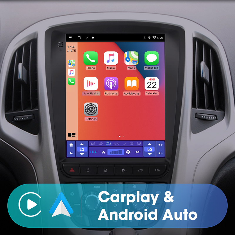 JMCQ-Lecteur vidéo de limitation d'autoradio Android, 2 Din Carplay, 4G, Opel Astra J SachBuick Verano 2009-2015 n° 4