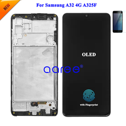 AMOMLED OLED LCD Pour Samsung A32 LCD A325F lcd Pour Samsung A32 4G A325F LCD Ã‰cran Tactile NumÃ©riseur AssemblÃ©e