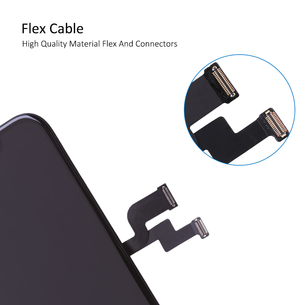 Ensemble Ã©cran tactile LCD 3D de remplacement, Grade AAA +++, sans Pixel mort, avec outils de rÃ©paration, pour iPhone X 10 n° 5