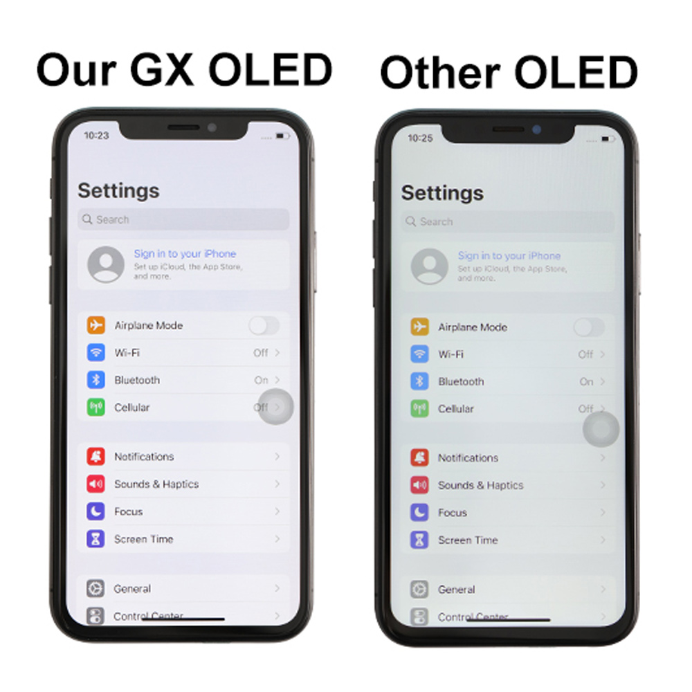 Écran OLED souple de remplacement sans Pixel mort, pour iPhone X XS Max 11 Pro Max 12 Pro n° 3